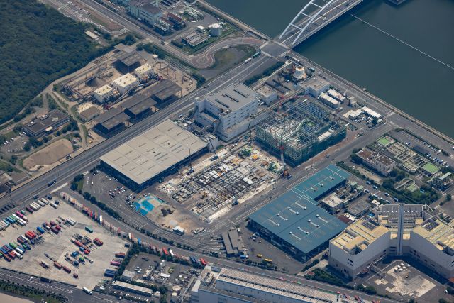 中防不燃・粗大ごみ処理施設整備工事全景写真（令和8年7月21日）