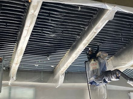 中防不燃・粗大ごみ処理施設整備工事近景写真（令和8年8月25日）