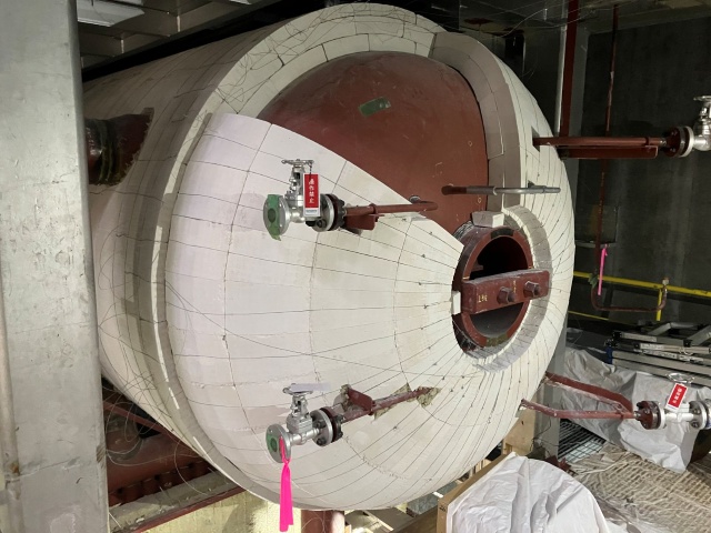 江戸川清掃工場建替工事近景写真(令和8年4月24日)