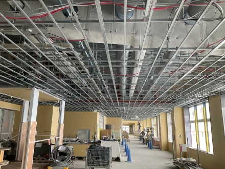 江戸川清掃工場建替工事近景写真（令和8年8月27日）