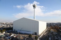 江戸川清掃工場建替工事全景写真（令和4年1月20日）