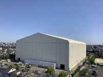  江戸川清掃工場建替工事全景写真(令和5年4月27日)