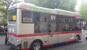 たまちゃんバスちびっこ運転士体験