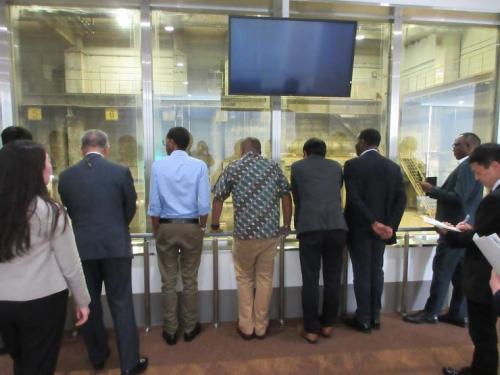 視察受入の様子・ケニア共和国