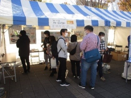 写真：国際協力事業に係る区民向けの啓発の様子